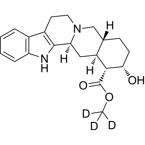 Yohimbine-d3 (yohimbine 13C,d3-d3) 133146-00-6